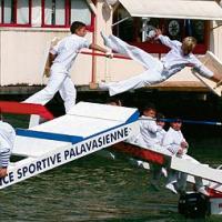 Les joutes à Palavas-les-Flots
